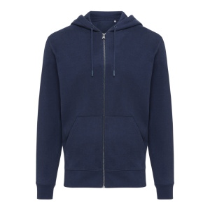 Mikina na zips s kapucňou IQONIQ Abisko z recykl. bavlny