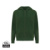 Mikina na zips s kapucňou IQONIQ Abisko z recykl. bavlny - Iqoniq, farba - forest green, veľkosť - S