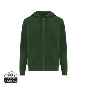 Mikina na zips s kapucňou IQONIQ Abisko z recykl. bavlny