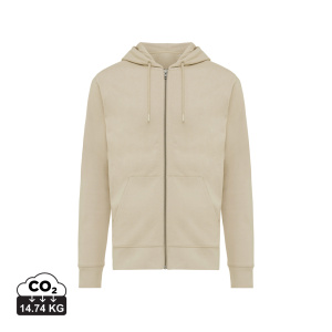 Mikina na zips s kapucňou IQONIQ Abisko z recykl. bavlny