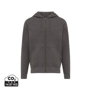 Mikina na zips s kapucňou IQONIQ Abisko z recykl. bavlny