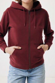 Mikina na zips s kapucňou IQONIQ Abisko z recykl. bavlny - Iqoniq