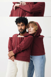 Mikina na zips s kapucňou IQONIQ Abisko z recykl. bavlny - Iqoniq