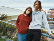 Mikina na zips s kapucňou IQONIQ Abisko z recykl. bavlny - Iqoniq