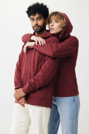 Mikina na zips s kapucňou IQONIQ Abisko z recykl. bavlny - Iqoniq