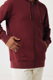 Mikina na zips s kapucňou IQONIQ Abisko z recykl. bavlny - Iqoniq