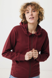 Mikina na zips s kapucňou IQONIQ Abisko z recykl. bavlny - Iqoniq