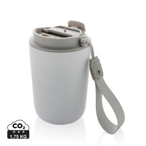 Termohrnček Cuppa z RCS recykl. nerezovej ocele s lanyardom