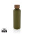 Termo fľaša Wood z RCS recyklovanej nerezovej ocele - XD Collection, farba - zelená