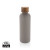 Termo fľaša Wood z RCS recyklovanej nerezovej ocele - XD Collection, farba - sivá