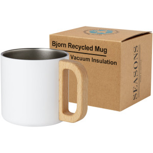 Bjorn 360ml RCS certifikovaný hrnček z recyklovanej nerezovej ocele s medenou vákuovou izoláciou