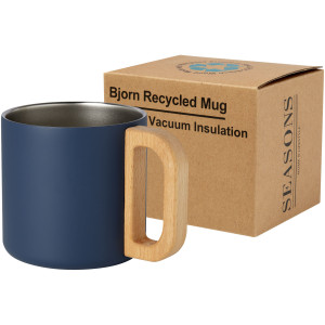 Bjorn 360ml RCS certifikovaný hrnček z recyklovanej nerezovej ocele s medenou vákuovou izoláciou