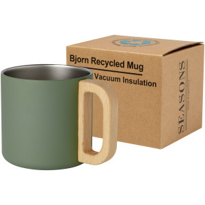 Bjorn 360ml RCS certifikovaný hrnček z recyklovanej nerezovej ocele s medenou vákuovou izoláciou