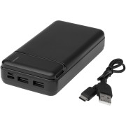 Loop powerbanka z recyklovaného plastu s kapacitou 20 000 mAh