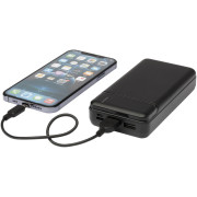 Loop powerbanka z recyklovaného plastu s kapacitou 20 000 mAh