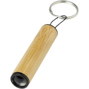 Cane bambusový krúžok na kľúče s osvetlením