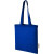 7l taška z recyklovanej bavlny Madras 140 g/m2, farba - kráľovská modrá