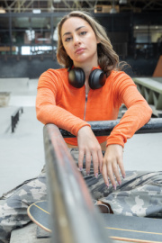 ANC slúchadlá Urban Vitamin Cupertino z RCS rec. plastu - Urban Vitamin