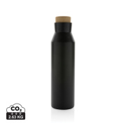 Termo fľaša Gaia z RCS recyklovanej nerezovej ocele - XD Collection