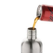 Fľaša Soda na sýtené nápoje z RCS recyklovaného hliníka - XD Xclusive