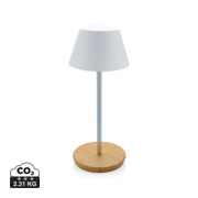 USB stolná lampa Pure Glow z RCS recykl. plastu - XD Collection