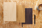 Zápisník Kavana A5 s tvrdým obalom v dekore dreva - XD Collection