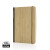 Zápisník Scribe A5 s mäkkým bambusovým obalom - XD Collection, farba - hnedá