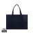 Maxi tote bag VINGA Hilo z recykl. canvas AWARE™ - Vinga, farba - námornícka modrá