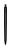 RPET guličkové pero, farba - čierna