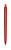 RPET guličkové pero, farba - red