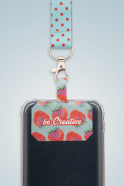 Subyard Mobile RPET lanyard RPET s držiakom na mobilný telefón