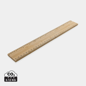 Obojstranné bambusové pravítko Timberson 30cm - XD Collection