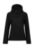 Women's Venturer 3-Layer Hooded Softshell Jacket - Regatta, farba - čierna, veľkosť - 10 (36)