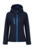 Women's Venturer 3-Layer Hooded Softshell Jacket - Regatta, farba - navy/french blue, veľkosť - 10 (36)