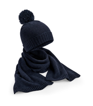 Darčeková súprava pleteného šálu a čiapky - Beechfield