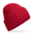 Klasická čiapka Beanie se širokou manžetou - Beechfield, farba - classic red, veľkosť - One Size
