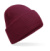 Klasická čiapka Beanie se širokou manžetou - Beechfield, farba - burgundy, veľkosť - One Size