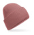 Klasická čiapka Beanie se širokou manžetou - Beechfield, farba - rose, veľkosť - One Size