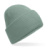 Klasická čiapka Beanie se širokou manžetou - Beechfield, farba - dusty green, veľkosť - One Size