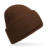 Klasická čiapka Beanie se širokou manžetou - Beechfield, farba - walnut, veľkosť - One Size
