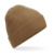 Rebrovaná čiapka Beanie Polylana® - Beechfield, farba - biscuit, veľkosť - One Size