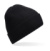 Rebrovaná čiapka Beanie Polylana® - Beechfield, farba - čierna, veľkosť - One Size