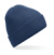 Rebrovaná čiapka Beanie Polylana® - Beechfield, farba - steel blue, veľkosť - One Size