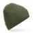 Rebrovaná čiapka Beanie Polylana® - Beechfield, farba - olive green, veľkosť - One Size