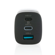 Philips 65W ultra rýchla PD 3-portová USB stenová nabíjačka - Philips