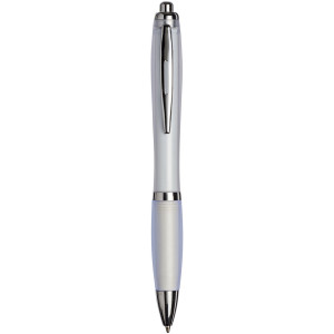 Zaoblené guľôčkové pero s matným tubusom a úchopom