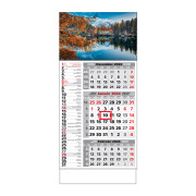 Plánovací kalendár ŠTANDARD 3M kombi 2024  Obrázok G