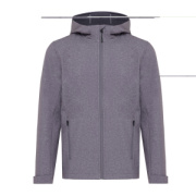 Pánska soft shell bunda IQONIQ Makalu z recykl. polyesteru - Iqoniq