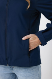 Dámska soft shell bunda IQONIQ Makalu z recykl. polyesteru - Iqoniq