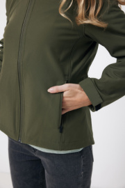 Dámska soft shell bunda IQONIQ Makalu z recykl. polyesteru - Iqoniq